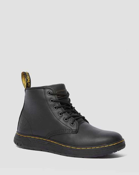 Botas Con Cordones Dr. Martens Amwell Non Slip Mujer Negros MX-71285